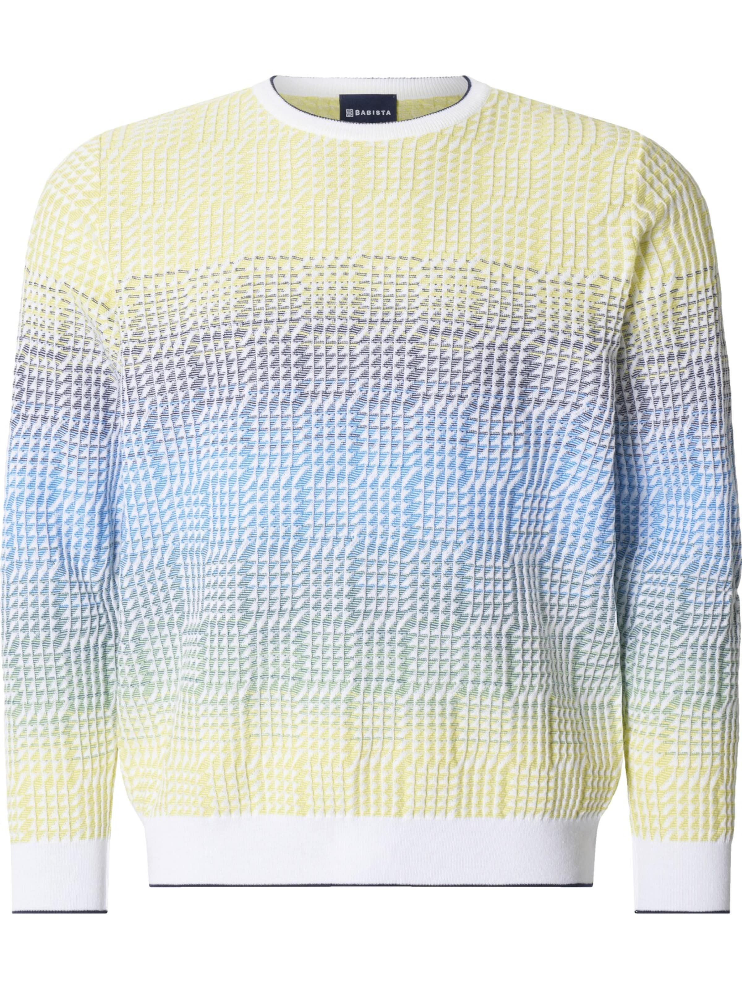 BABISTA Sweater 'Nicoldo' in Yellow: front