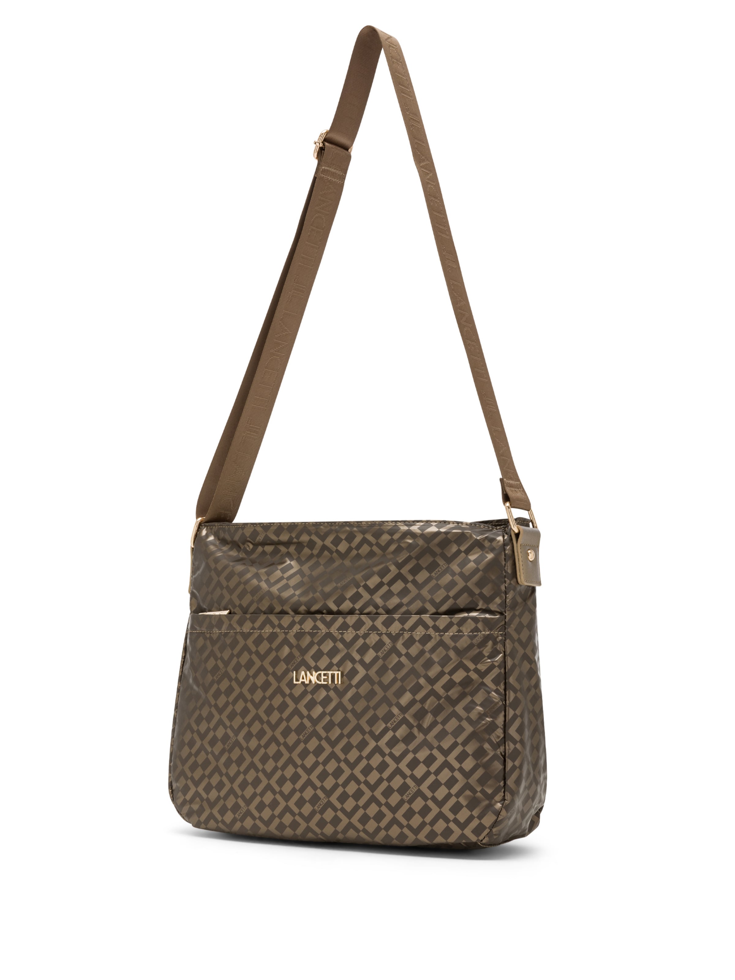 Lancetti Crossbody Bag 'Keith' in Brown