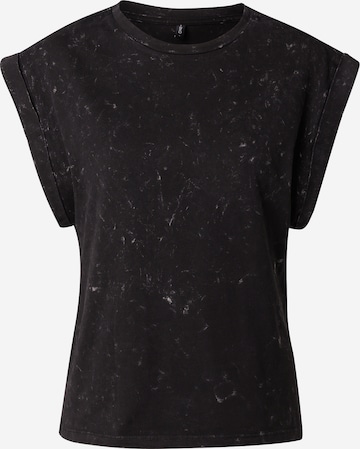 T-shirt 'DAHLIA' ONLY en noir : devant