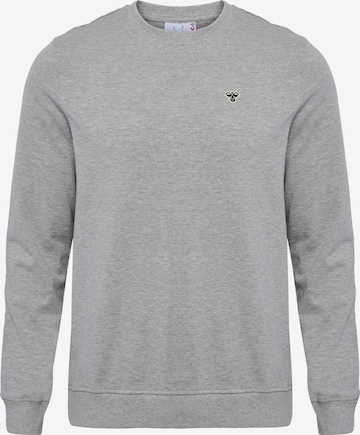 Hummel Sportsweatshirt 'FRED' in Grijs: voorkant