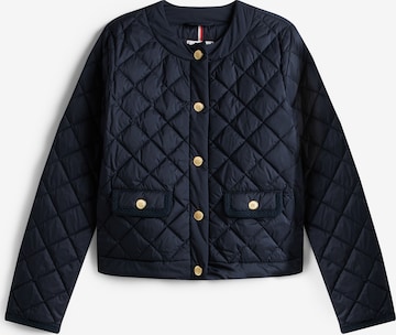 TOMMY HILFIGER Přechodná bunda – modrá: přední strana