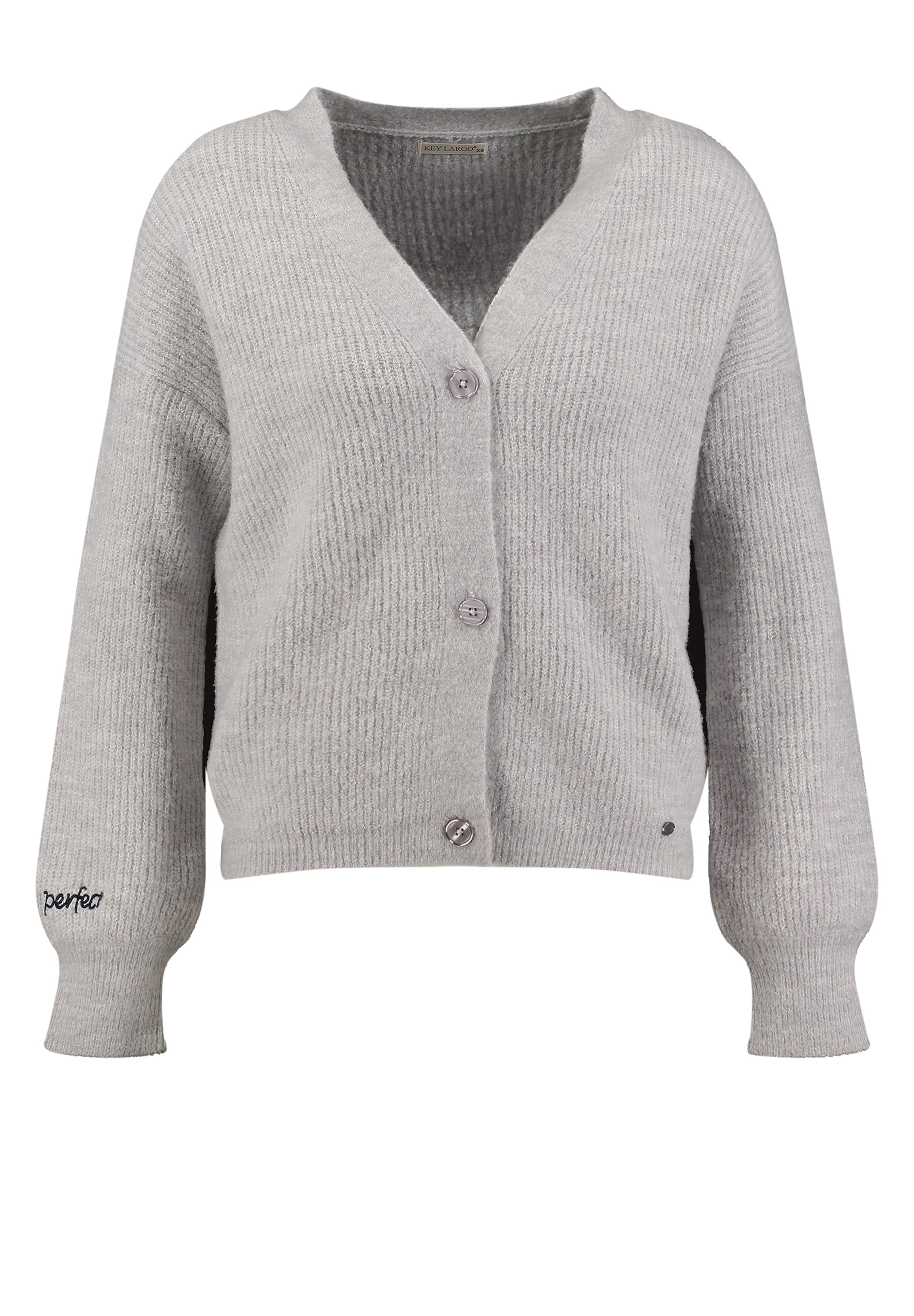 Cardigan 'Celine' Key Largo en gris : devant