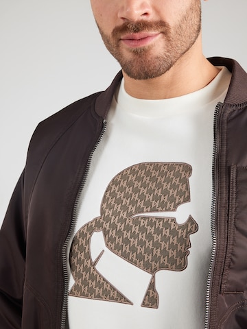 Karl Lagerfeld Sweatshirt in Beige