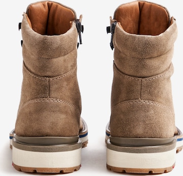 LLOYD Lace-Up Boots 'Veit' in Beige