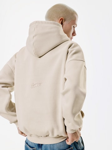 Pull&Bear Majica 'STWD' | bež barva