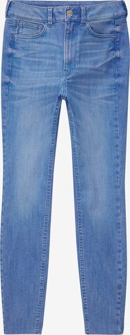 Skinny Jean 'Janna' TOM TAILOR DENIM en bleu : devant