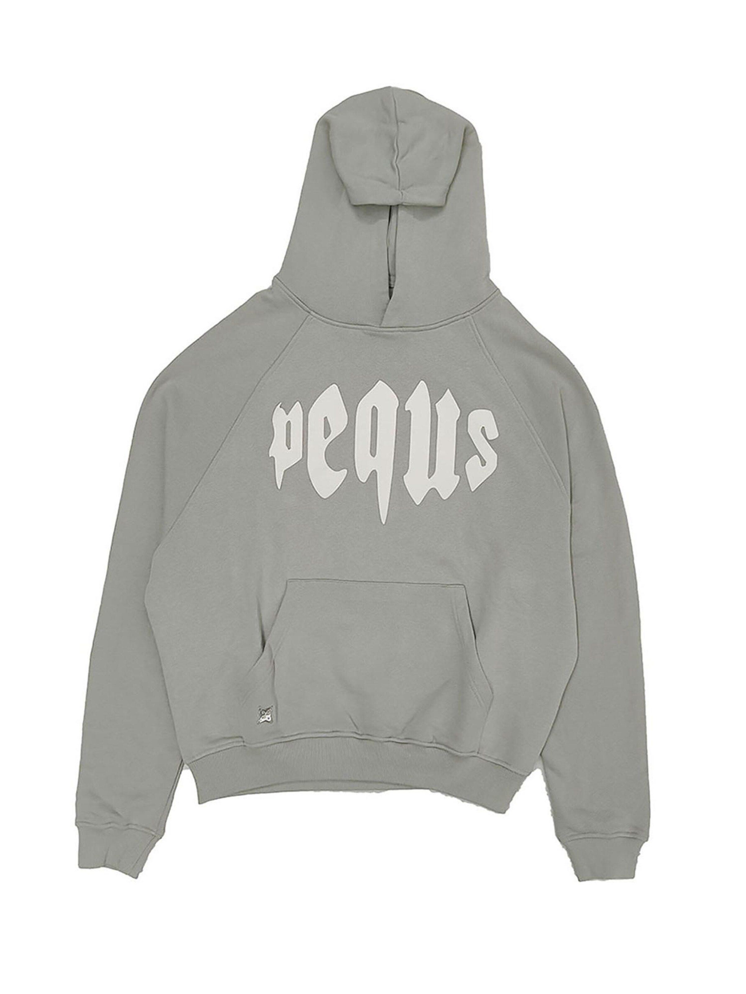 Pequs Sweatshirt 'Mythic' in Grey: front