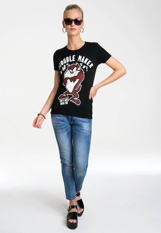 LOGOSHIRT Shirt 'Looney Tunes' in Gemengde kleuren
