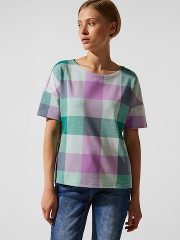 STREET ONE Majica | vijolična barva: sprednja stran