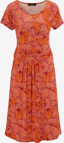 Aniston SELECTED Sommerkleid in Orange: predná strana