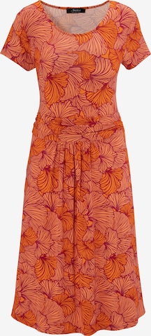 Aniston SELECTED Sommerkleid in Orange: predná strana