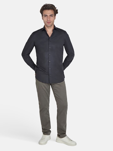 Coupe slim Chemise business PIERRE CARDIN en bleu