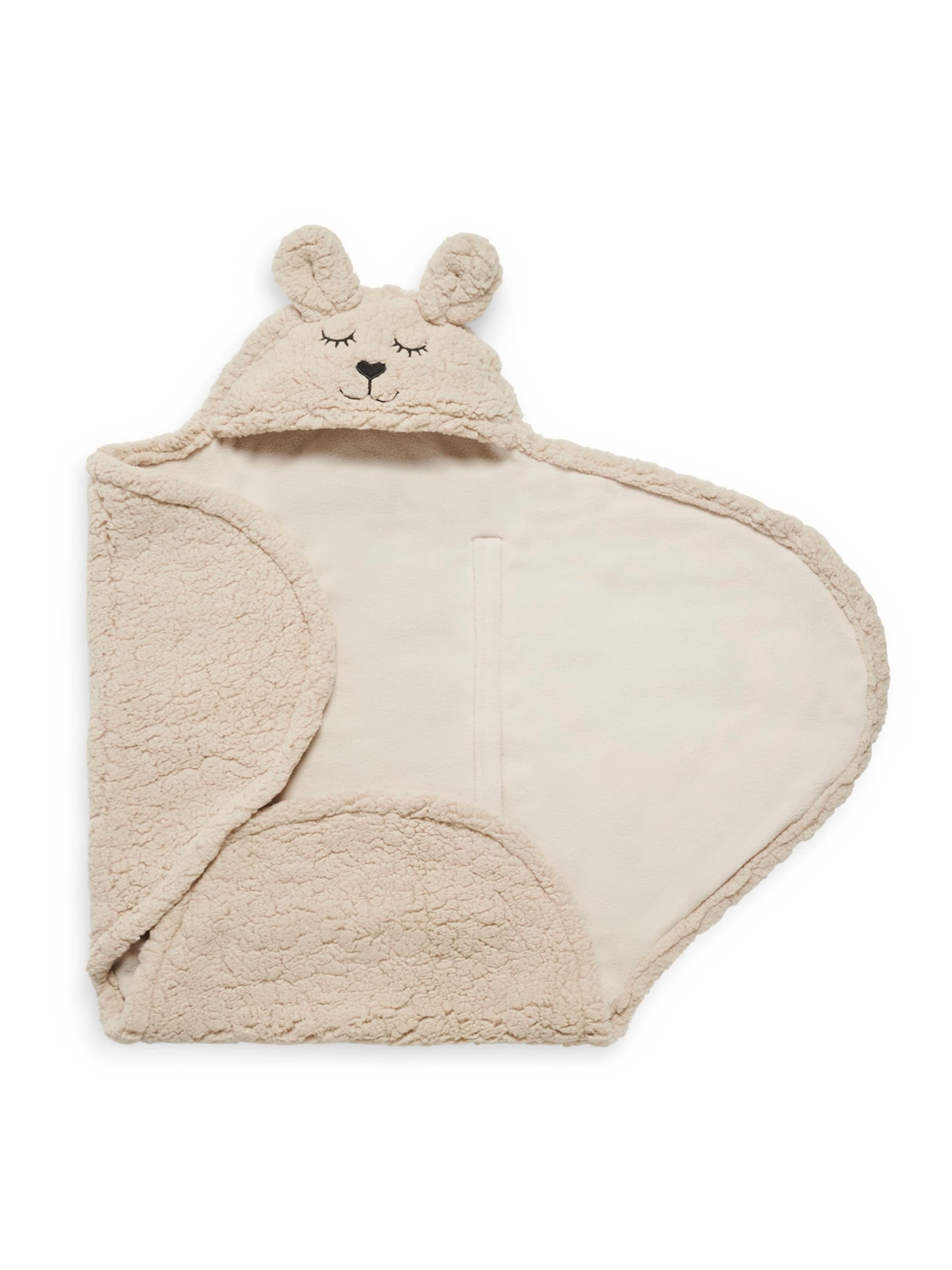 Jollein Baby blanket 'Bunny' in Beige: front
