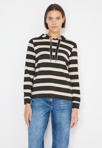 CECIL Sweatshirt in Beige: front