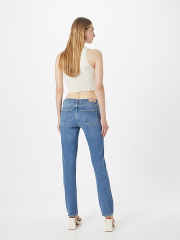 ESPRIT גזרת סלים ג'ינס בכחול