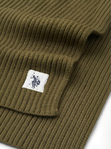 U.S. POLO ASSN. Sjaal ' UUGabi ' in Groen: voorkant
