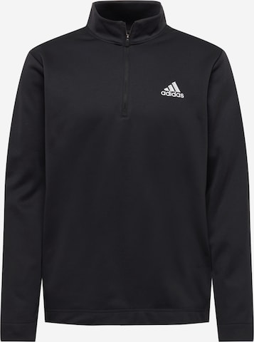 ADIDAS SPORTSWEAR Athletic Sweatshirt in Black: front