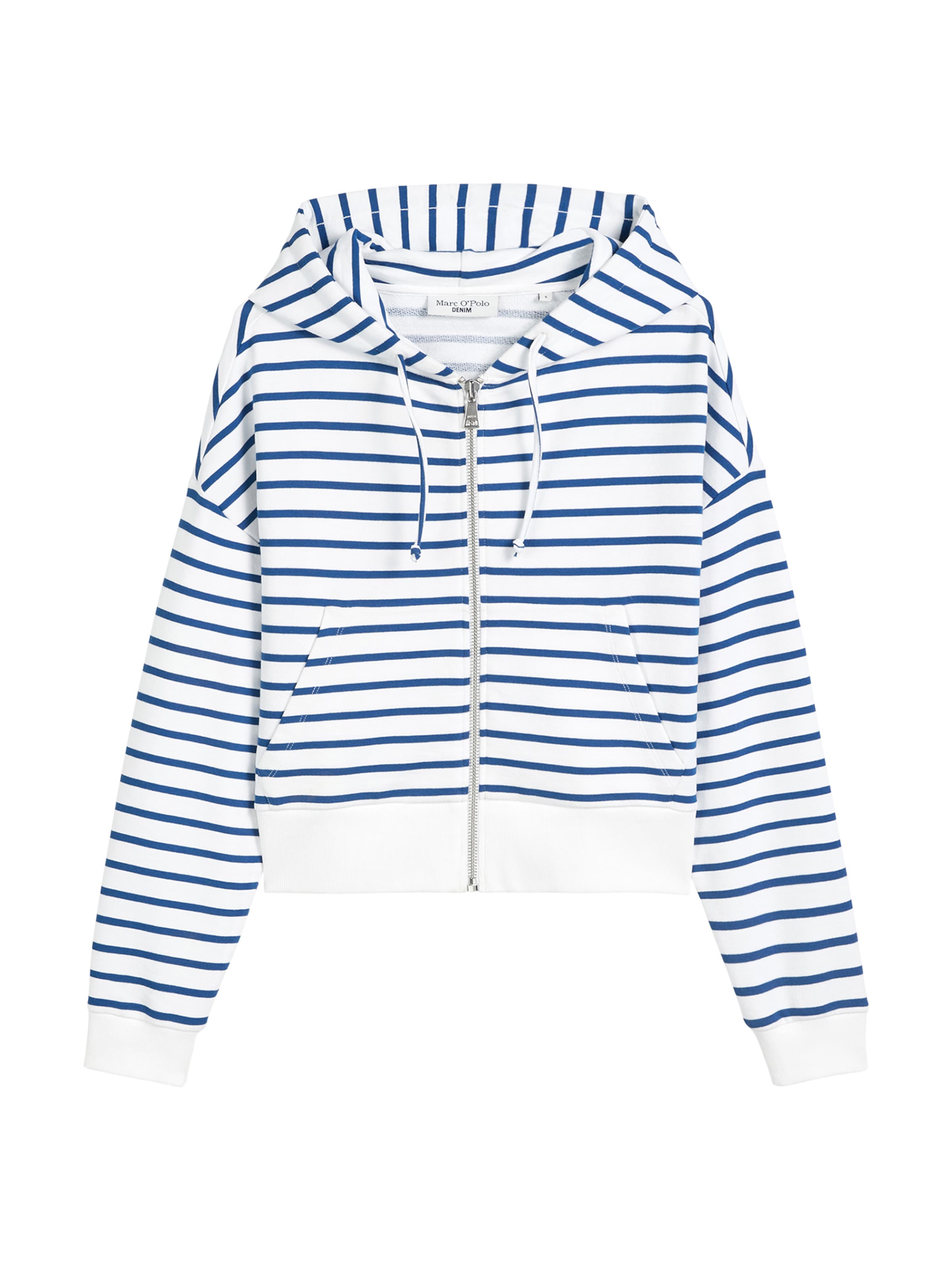 Hanorac de la Marc O'Polo DENIM pe alb: față