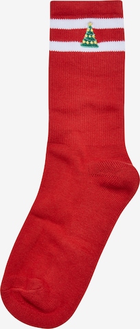 Urban Classics Sockor 'Christmas Sporty' i blå