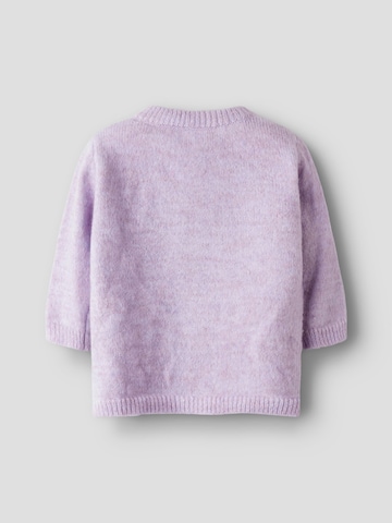 NAME IT Knit cardigan in Purple