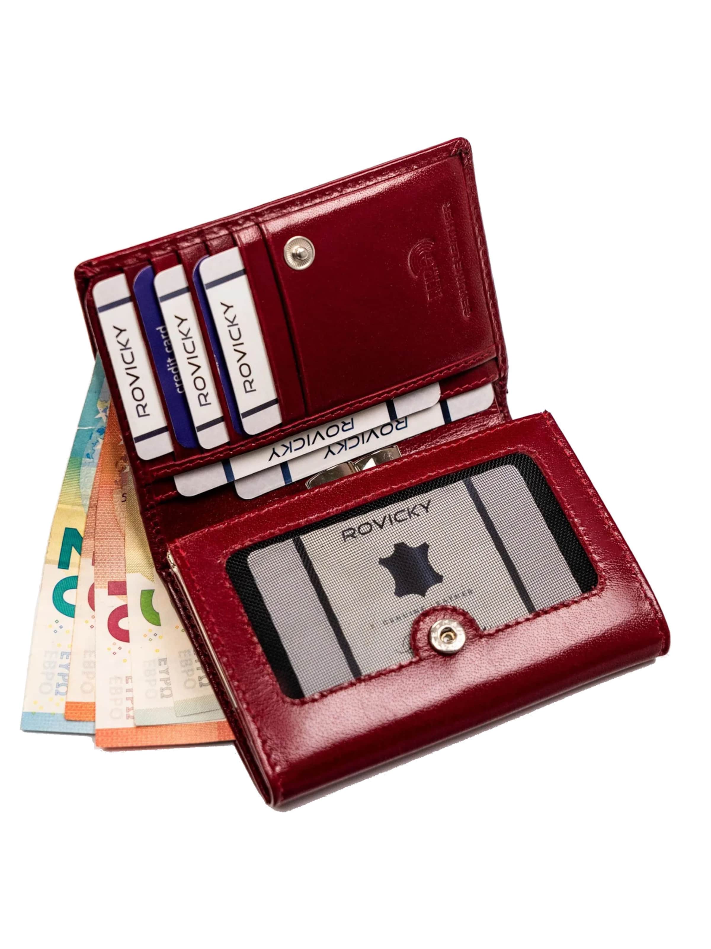 Tomshop24-7 Wallet 'Rovicky RFID' in Red