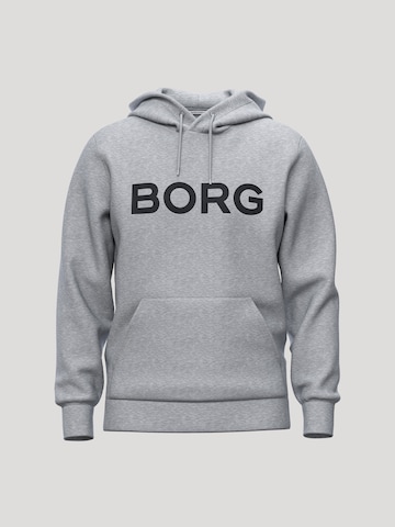 BJÖRN BORG Majica | siva barva: sprednja stran