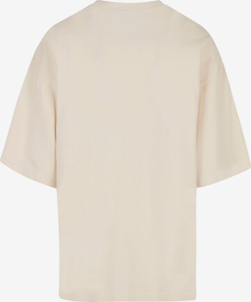 Merchcode Shirt 'Tennis Woman Silhouette' in Beige