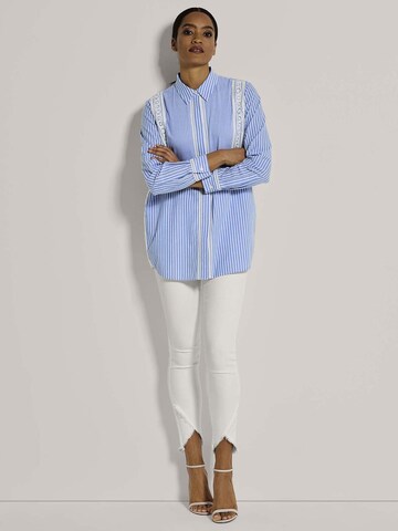 MADELEINE Blouse in Blauw