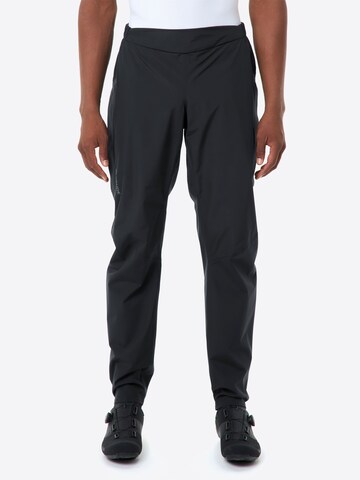 VAUDE Regular Outdoor trousers in Black: front