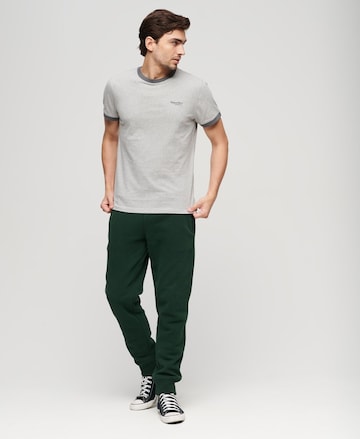 Superdry Tapered Pants 'Essential' in Green