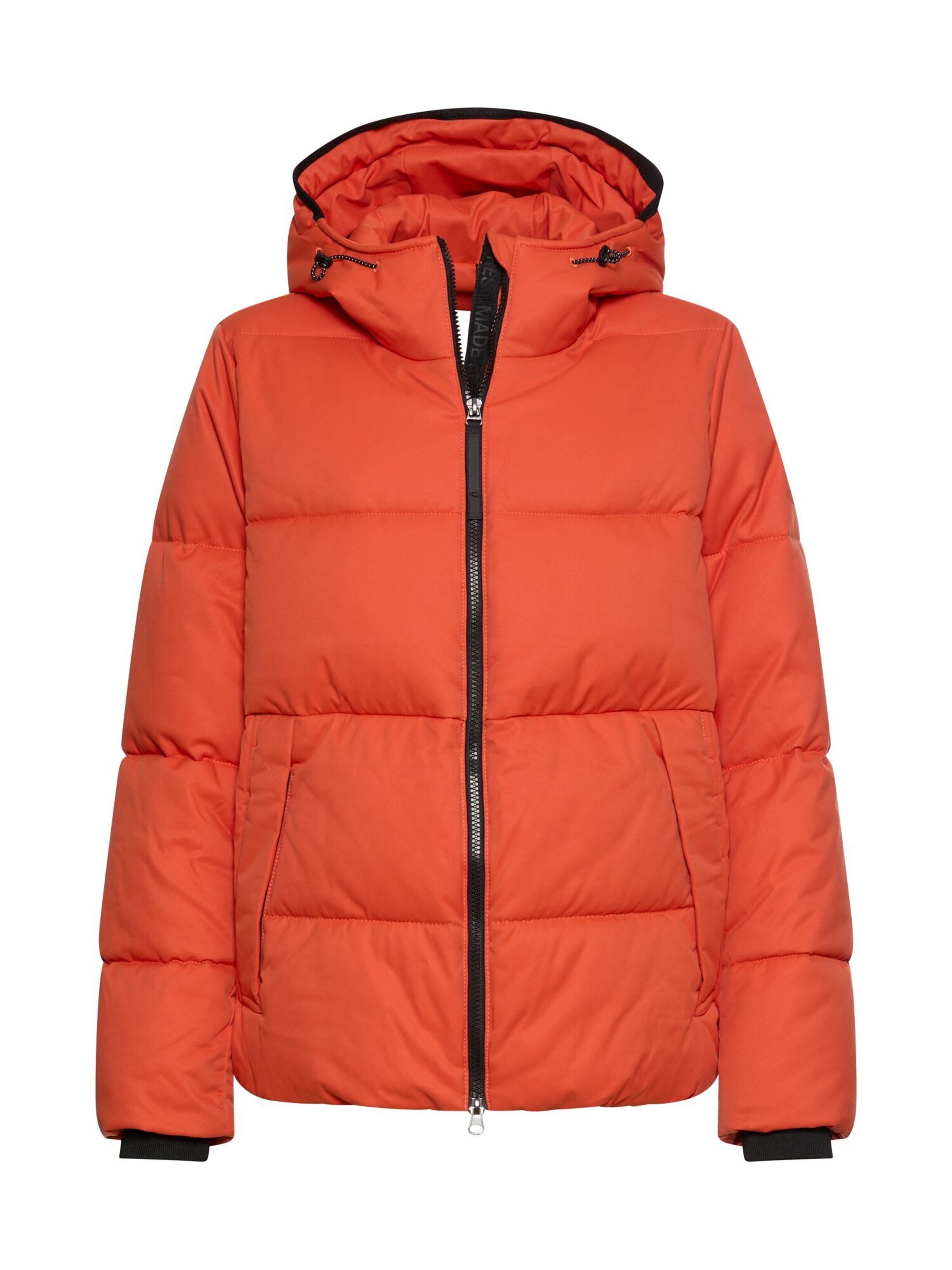 CAMEL ACTIVE Gefütterte Jacke mit reflektierenden Details in Orange: Vorderseite