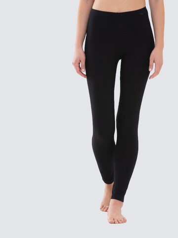 Mey Skinny Leggings in Black: front