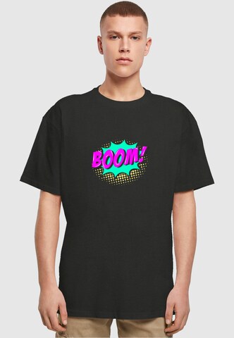 T-Shirt 'Boom Comic' Merchcode en noir : devant