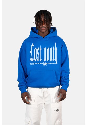 Lost Youth Sweatshirt 'Classic V.4' in Blauw: voorkant