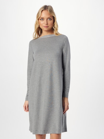 Esprit Collection - Vestido de malha em cinzento: frente