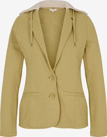 TOM TAILOR Blazer in Yellow: front