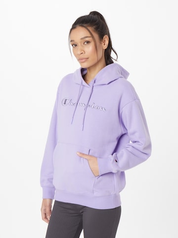 Champion Authentic Athletic Apparel Sweatshirt in Purple: front
