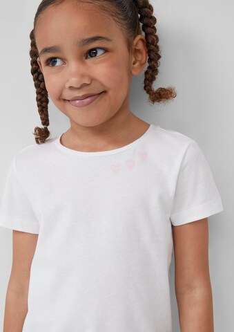 s.Oliver T-Shirt in Weiß