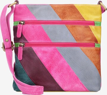 GREENBURRY Crossbody Bag 'Candy-Shop' in Pink: front