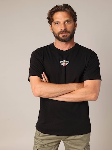 T-Shirt 'RAPTOR' Deeluxe en noir
