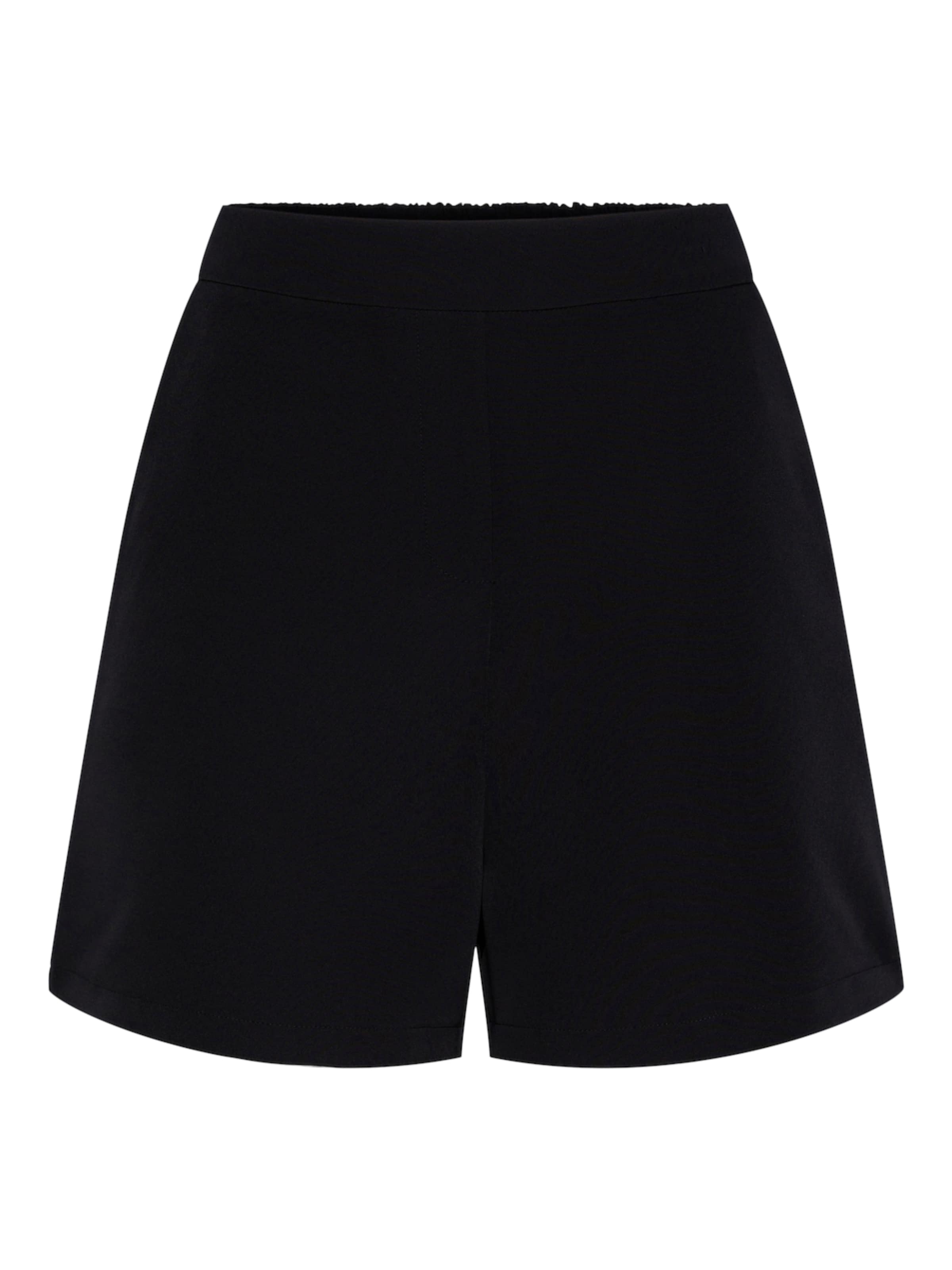 PIECES Pants 'PCBozzy' in Black: front