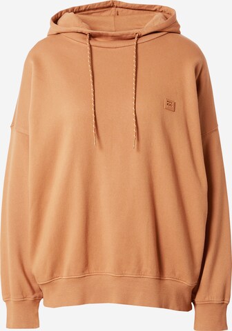 BILLABONG Athletic Sweatshirt 'HALIFAX' in Brown: front