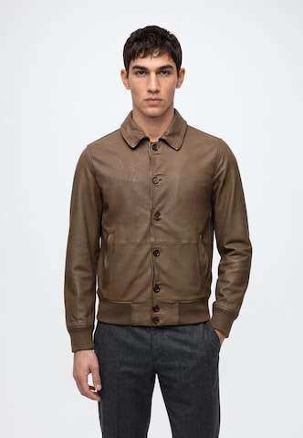 FREAKY NATION - Chaqueta de entretiempo 'Mavo' en marrón: frente