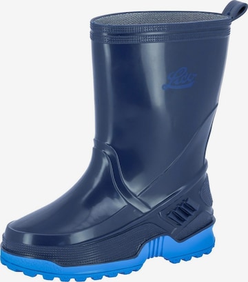 LICO Rubber boot 'Terminator' in Blue: front