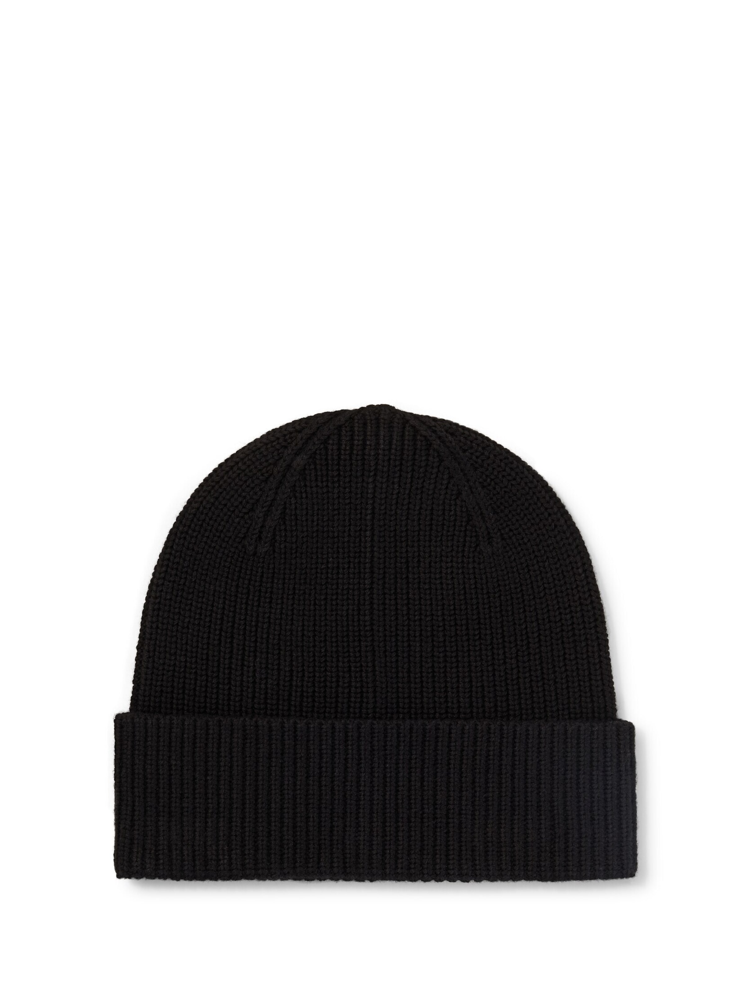 Bonnet TOM TAILOR en noir : devant