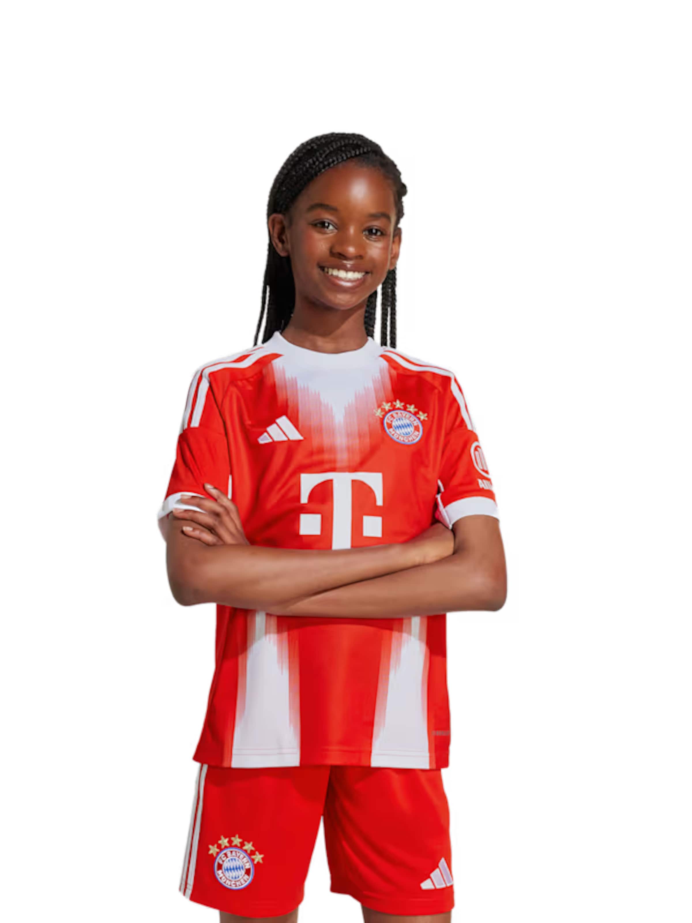 ADIDAS PERFORMANCE Shirt in Red: front