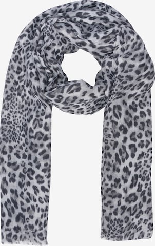 Seasons of April Scarf 'Sara' in Grey: front