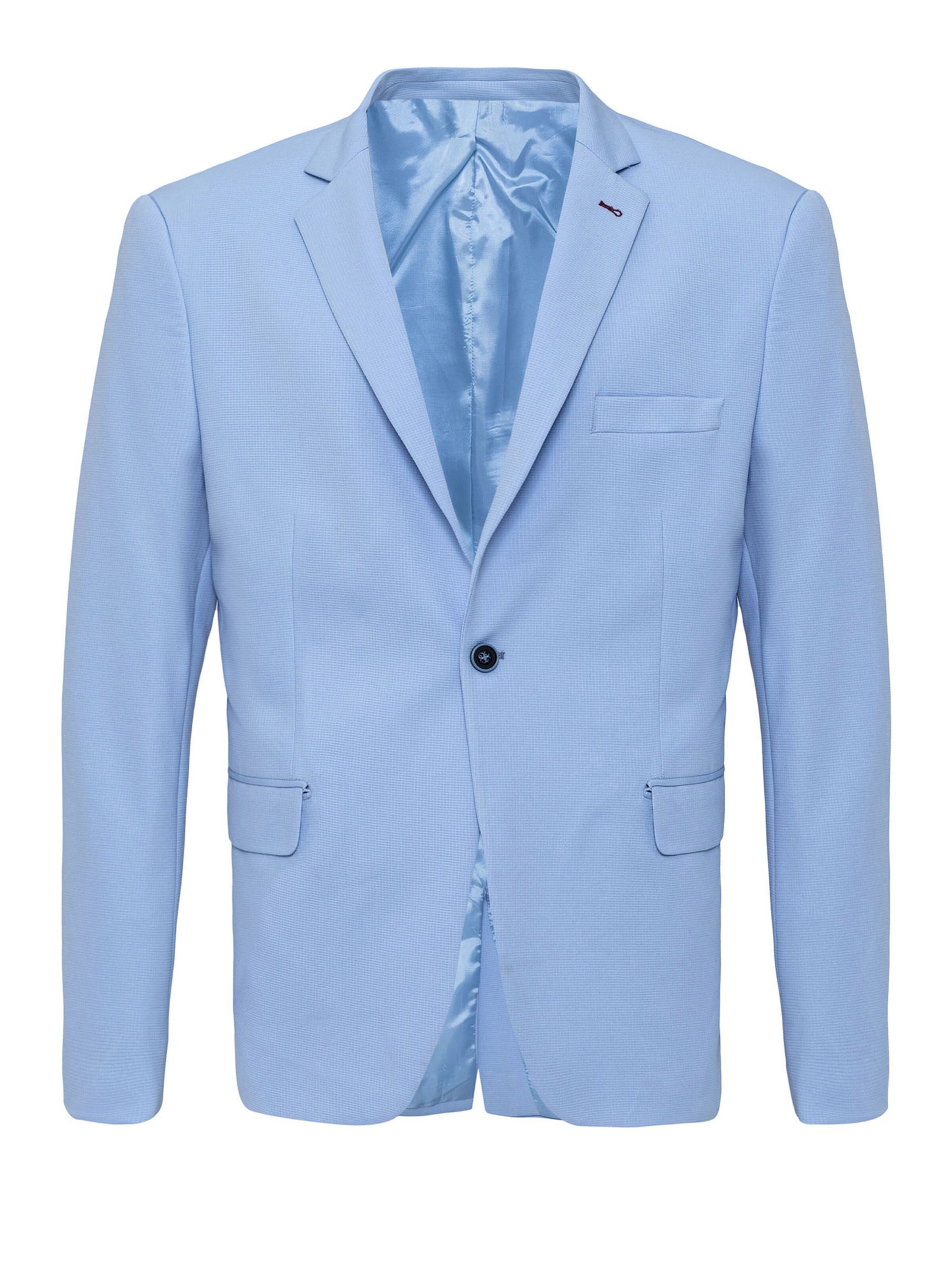 Daniel Hills Regular fit Ανδρικό σακάκι σε μπλε: μπροστά