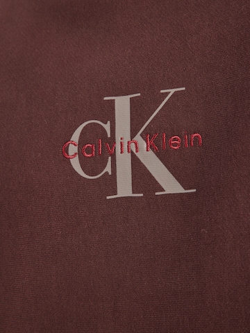 Calvin Klein Jeans Mikina - Hnedá