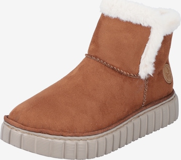 Rieker Snow Boots in Brown: front